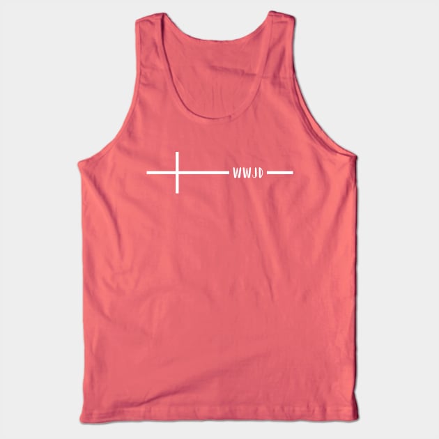 WWJD Tank Top by TheMoodyDecor